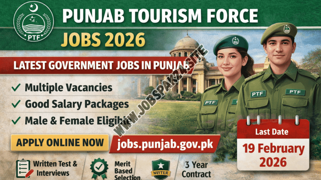 Punjab Tourism Force Jobs