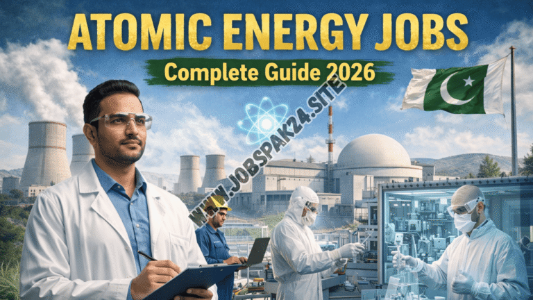 Pakistan Atomic Energy Jobs
