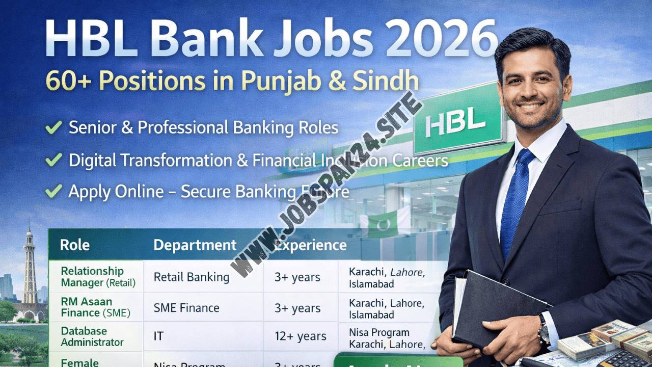 HBL Bank Jobs