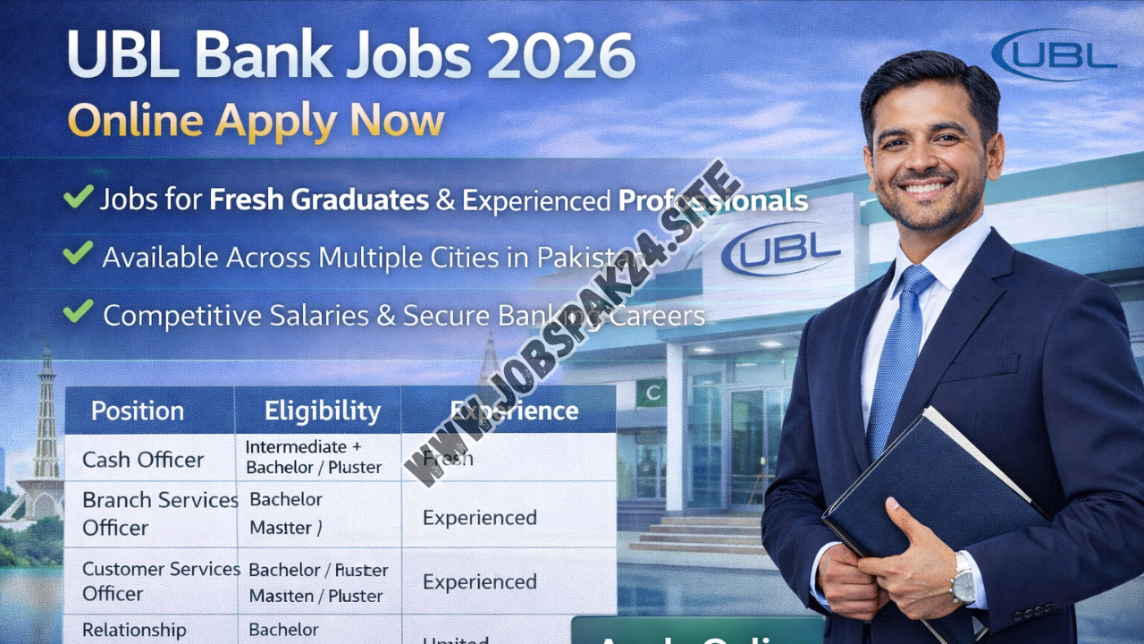 UBL Bank Jobs